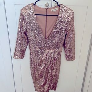 Sparkly small cocktail dress